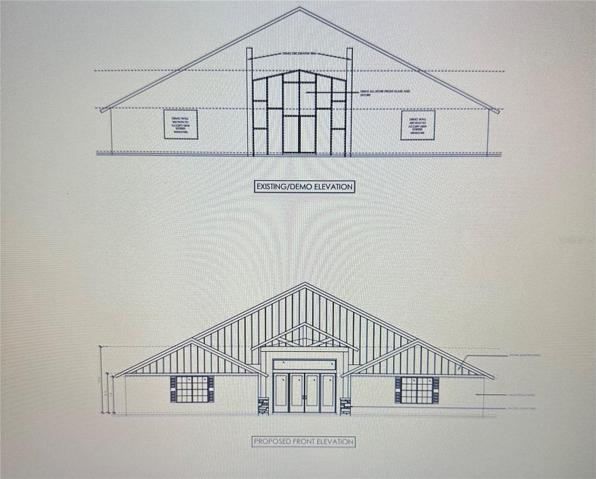 Proposed elevation