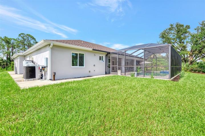 Side walk around the right side of home!