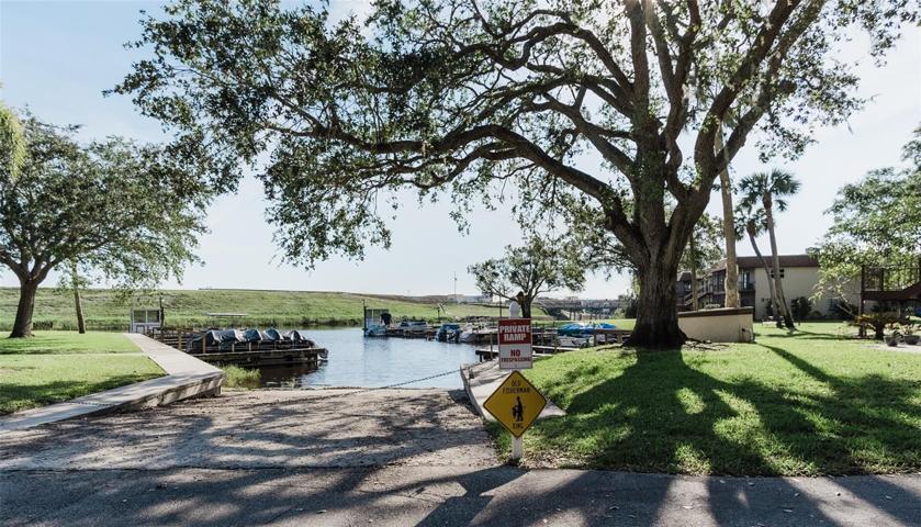 Community boat ramp
