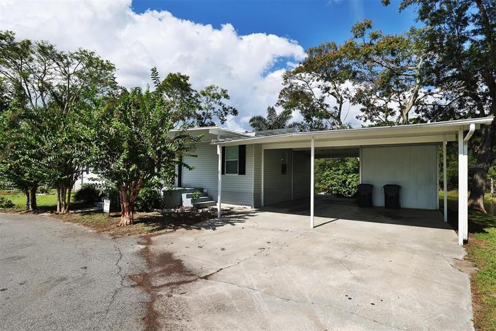 Driveway and carport