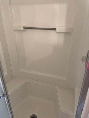 Shower in master bath