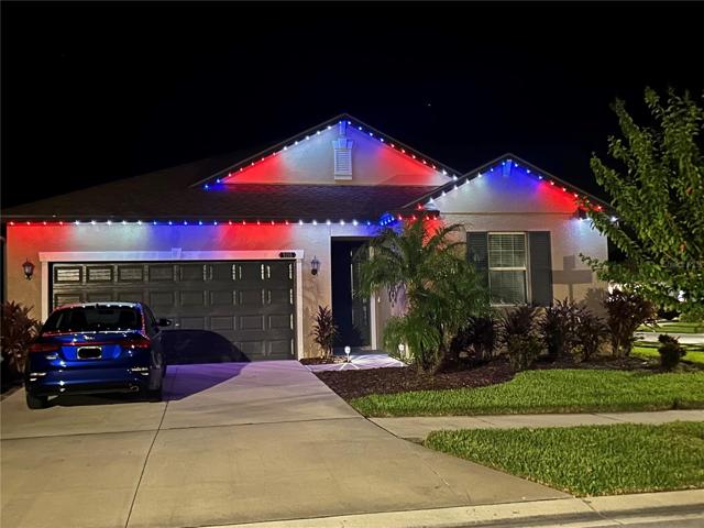 Remote controlled permanent lighting system