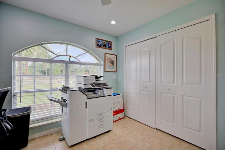 Front bedroom used as an office