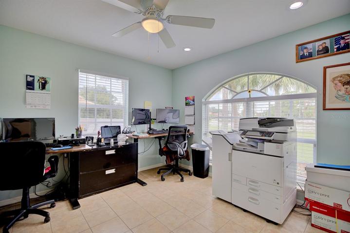 Front bedroom used as an office