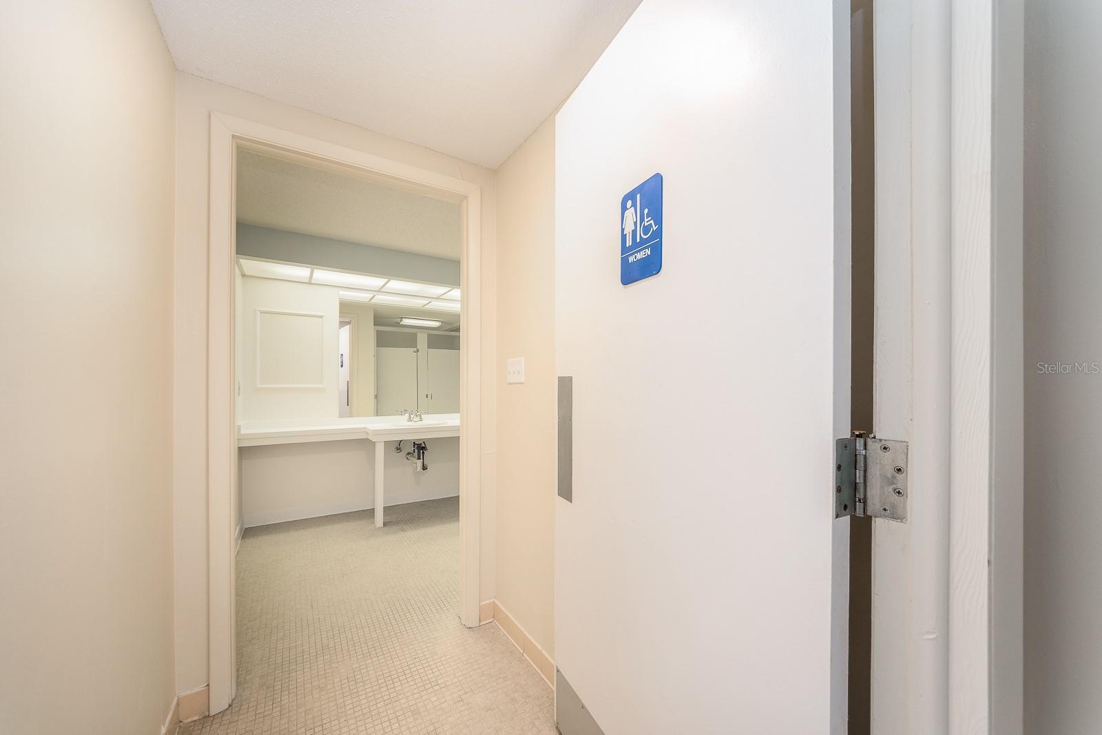 Womens rest room