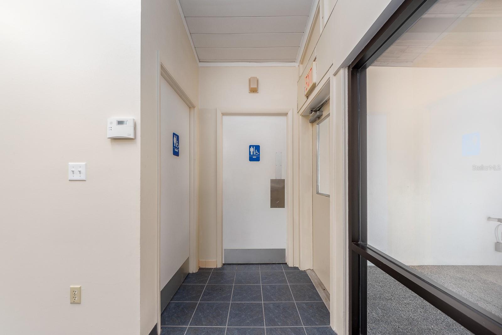 Rear entrance