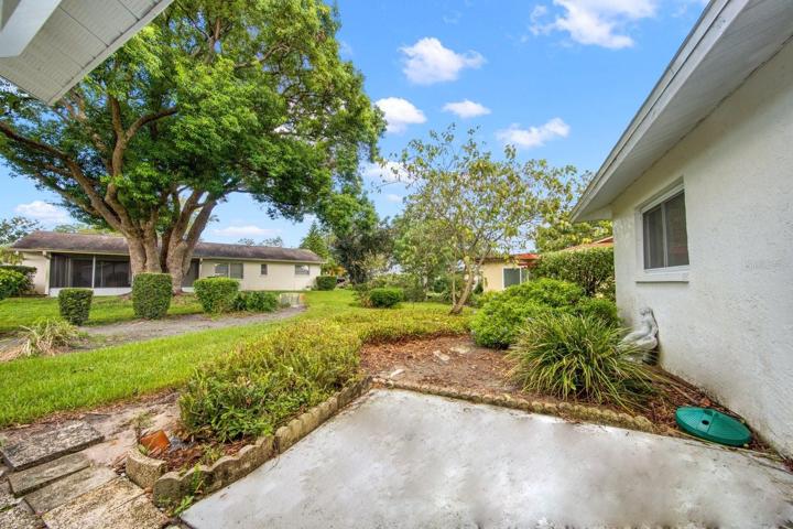 Room to enlarge patio & add privacy landscaping if desired~
