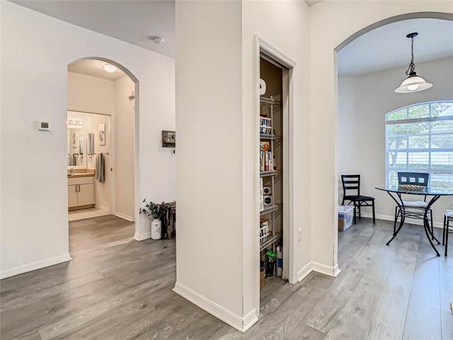 View while standing in kitchen