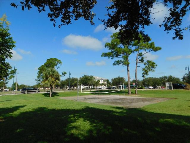 Sports Area in Park.
