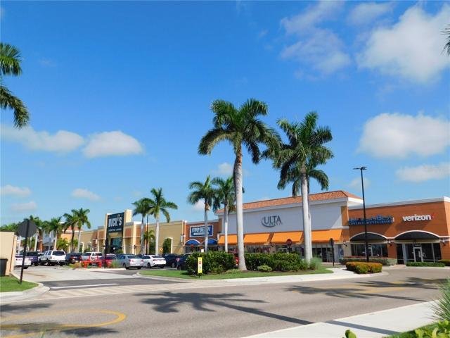 Shopping in Cocoplum Village, North Port, FL.