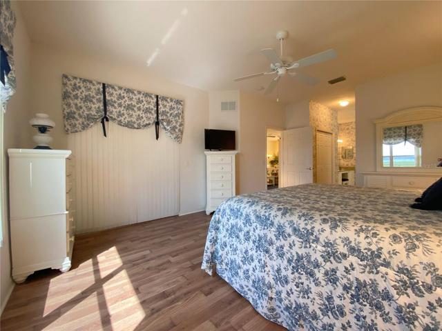 Blinds Open to Florida Room