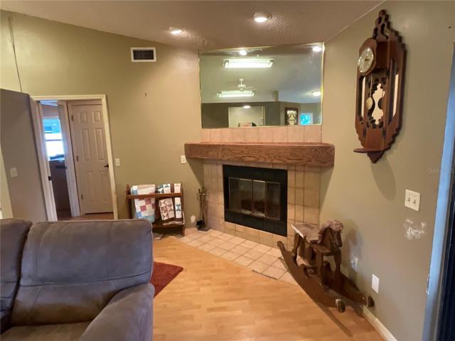 Fireplace in Great room