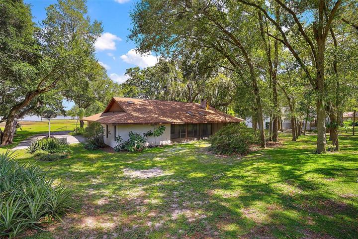 Back of property