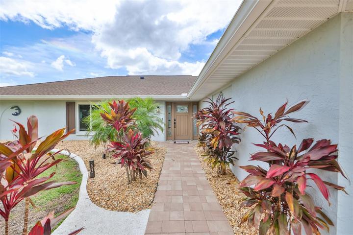 Front Paved Walkway