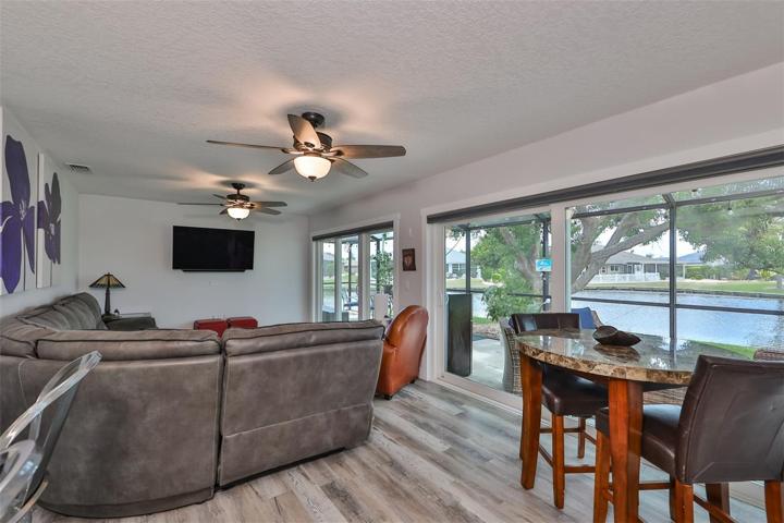 Great Room Sliders to Rear Lanai