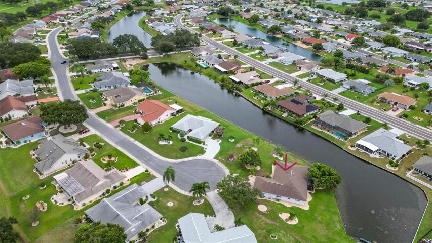 Aerial Pond View