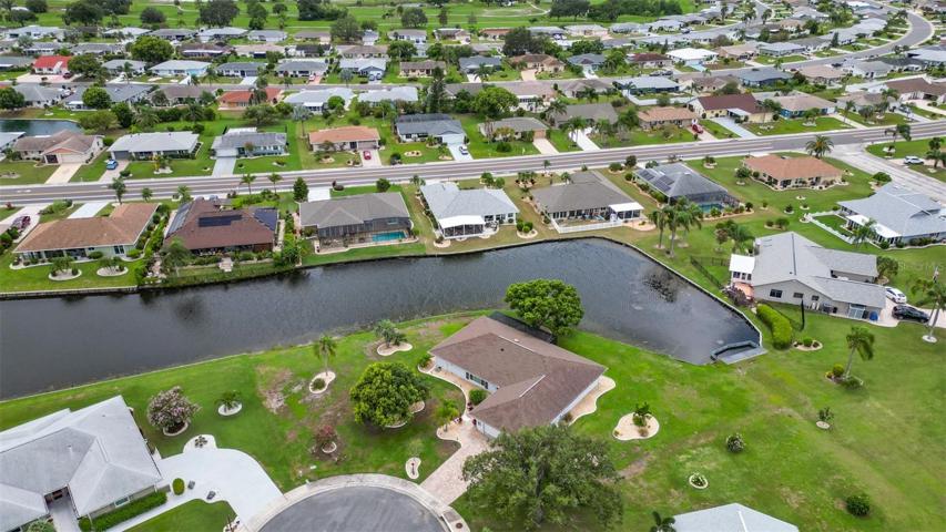 Aerial Pond View