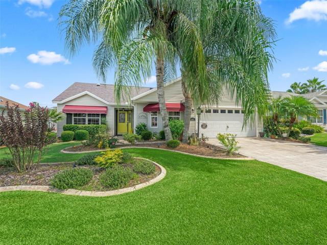 Beautiful Wisteria with mature landscaping.