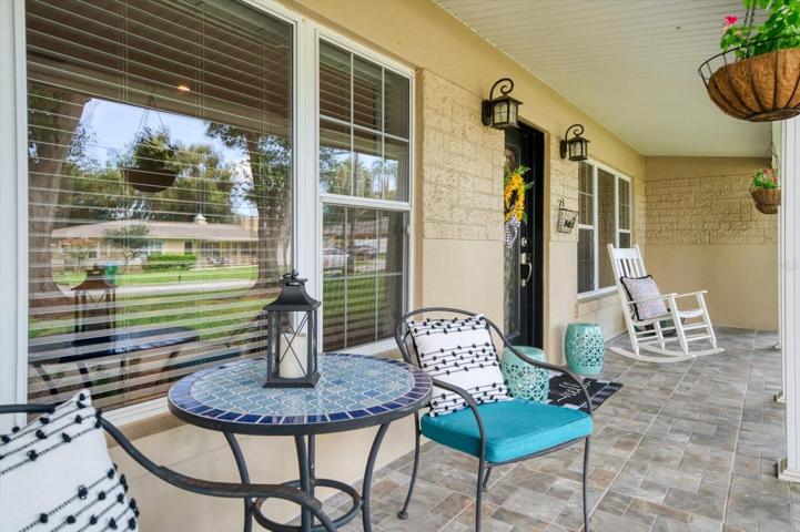 Covered front porch