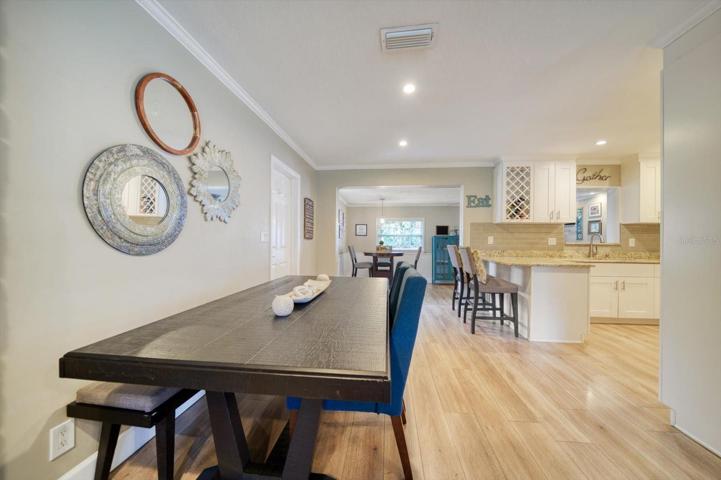 Dining room off the kitchen