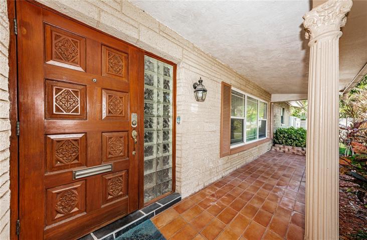 Front entry