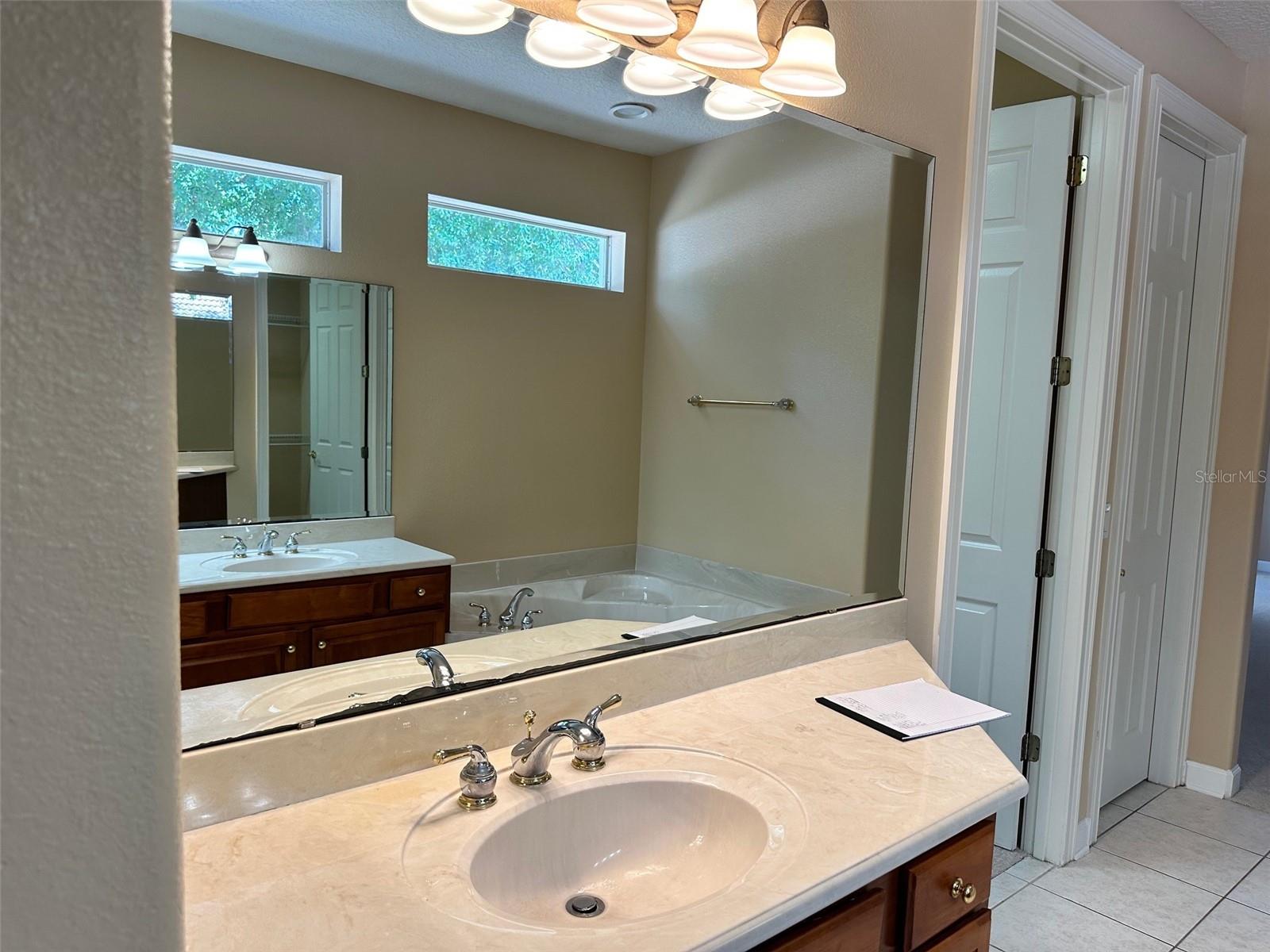 MASTER BATH 2ND VANITY