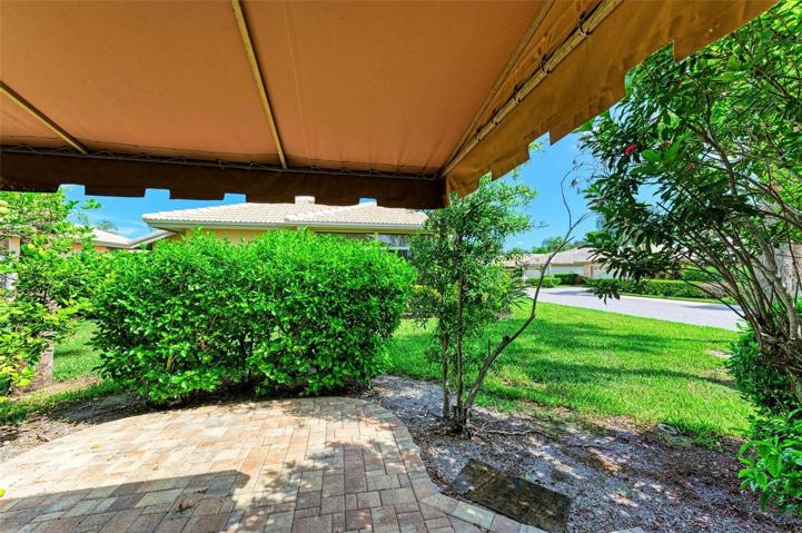 Patio outside of Living Sliders