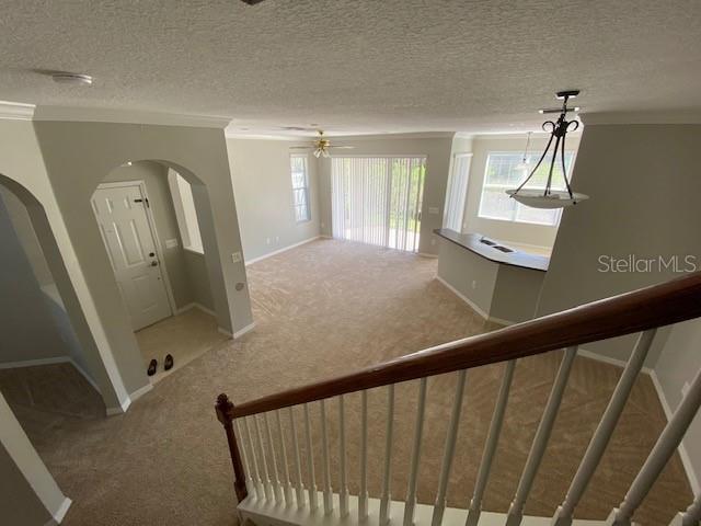 View of Great Room from Stairway