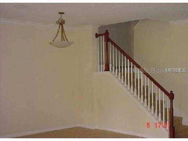 Dining area and stairway