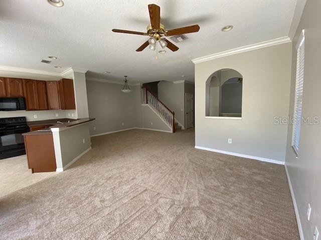 View of Great room from Living area sliders to Lanai