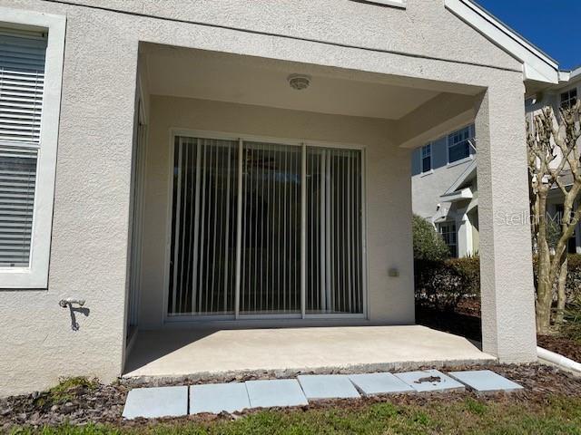 Rear Exterior covered Lanai