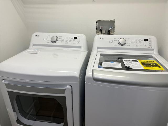 New washer/dryer