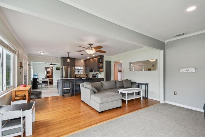 Open floor plan