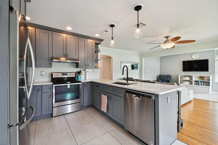 Enter in to this gorgeous remodeled kitchen