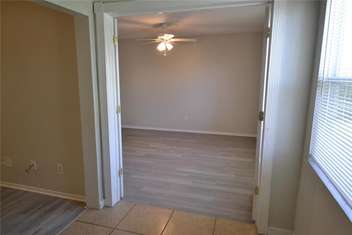 View of Main bedroom from the office area