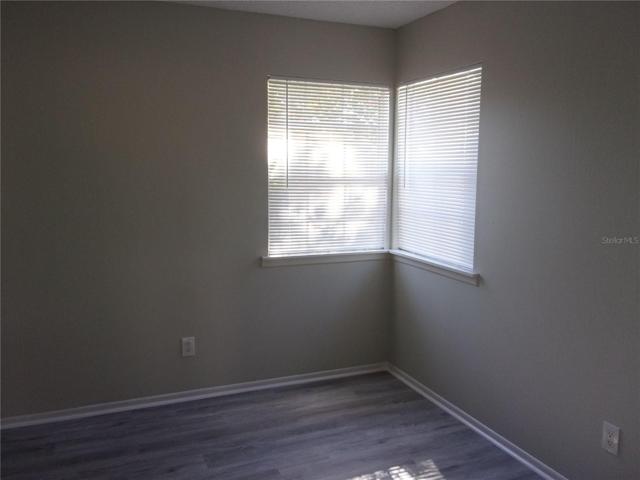 Lots of natural light in guest bedroom