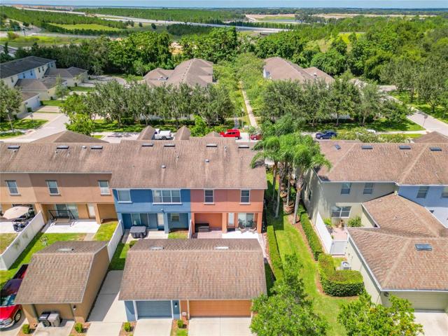 End Unit, aerial view