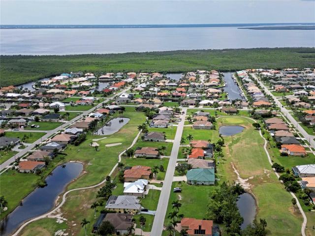 Punta Gorda Isles aerial over home