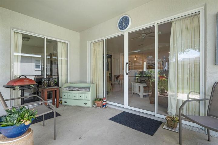 Lanai offers access from Living Room & Master Bedroom