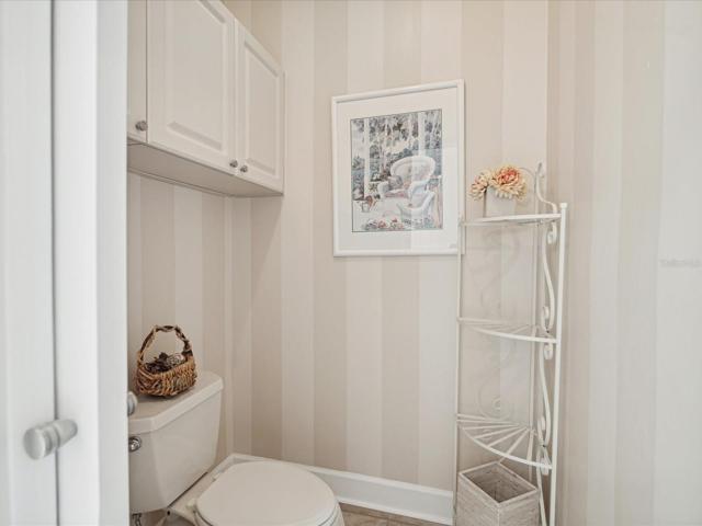 Private toilet area in Master Bathroom