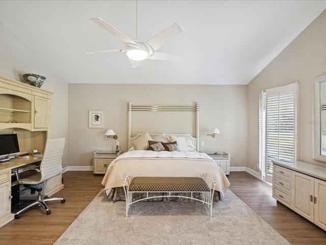 Plantation shutters along with luxury vinyl waterproof flooring