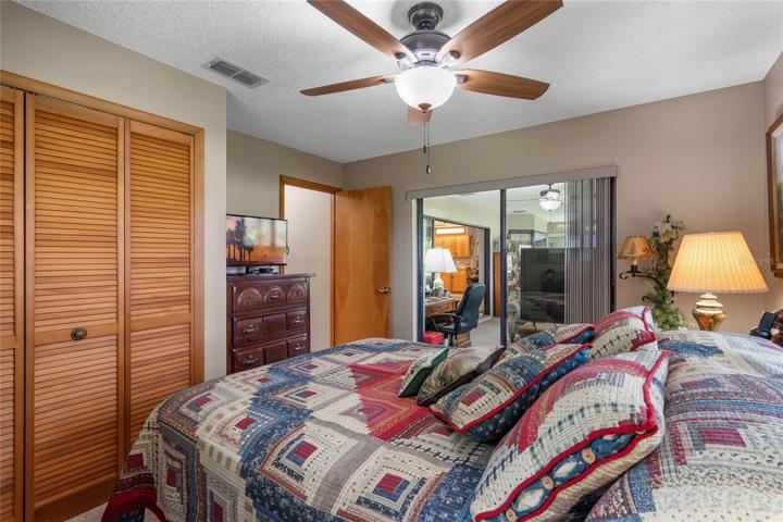 Bedroom #3 with access to the Florida Room