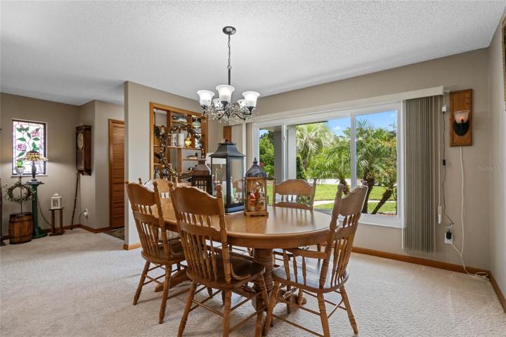 Dinning Room features a large bay window