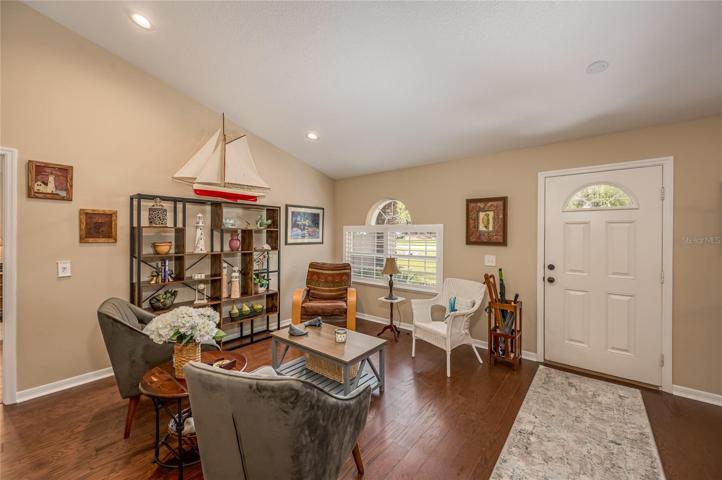 Living room from center of common living area
