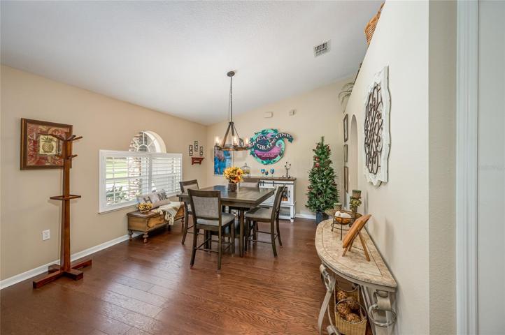 Dining room from center of common living area