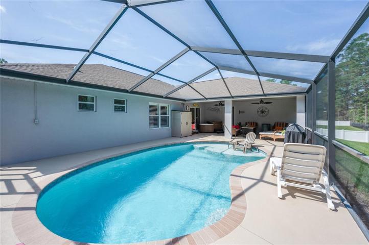 Meticulously cared-for 2018 pool and deck