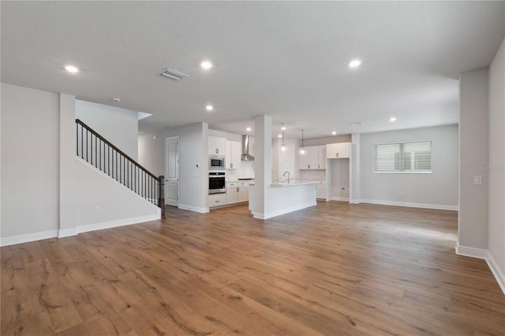 Family Room & Dining Room
