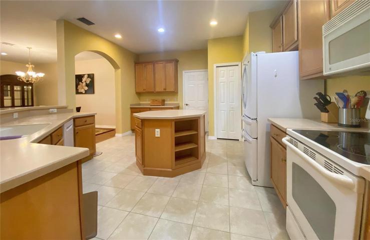 Tiled Flooring in Kitchen