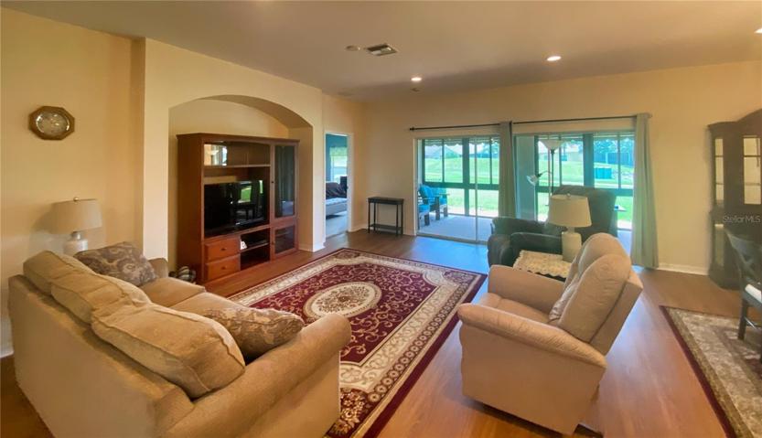 Living Room. Waterproof Vinyl Floor