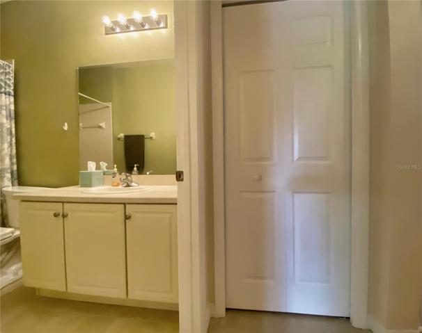 Linen Closet and Guest Bathroom